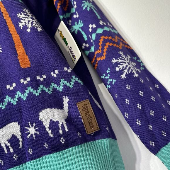 Tipsy Elves Harrah's Resort Casino FUNNER California Ugly Christmas Sweater S - Picture 2 of 6